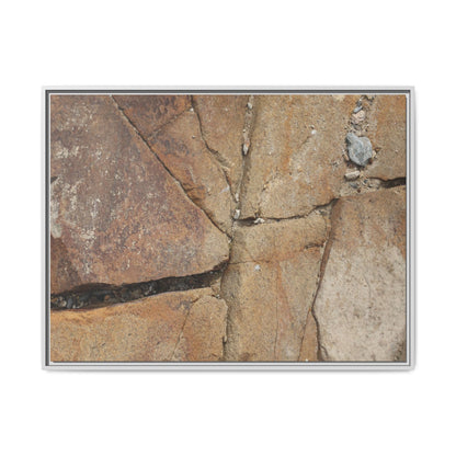 Rusty Crevices - Unique Stretched Canvas Wall Art - Art By Earth