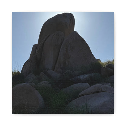 Rocks of Solitude - Unique Frameless Canvas Wall Art - Art By Earth