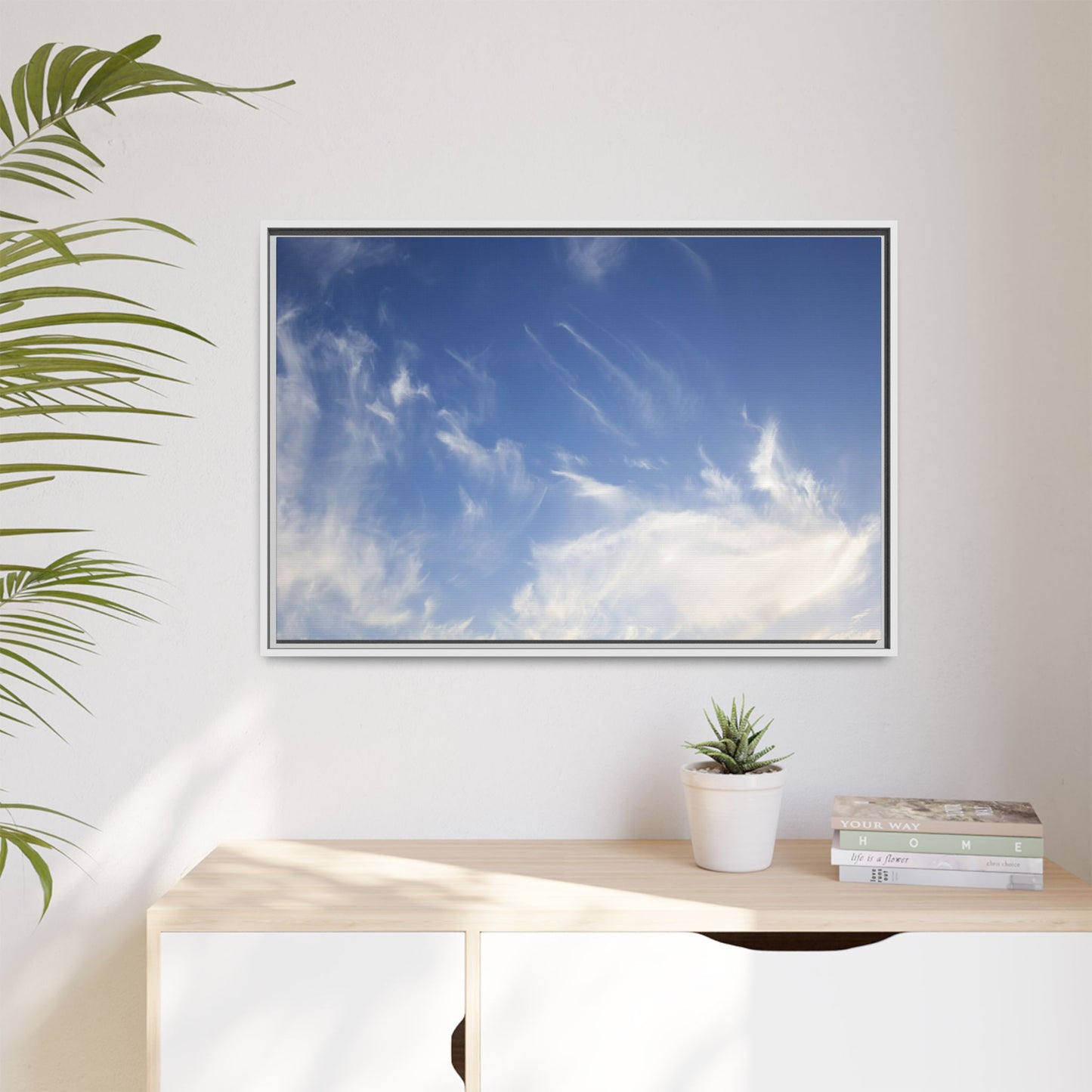 Whispers of Sky - Unique Stretched Canvas Wall Art - Art By Earth