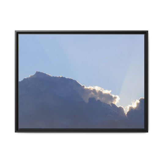 Cloud Divide - Unique Stretched Canvas Wall Art - Art By Earth