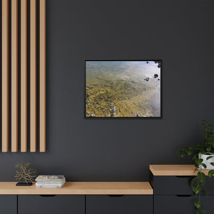 Ripples of Stone - Unique Stretched Canvas Wall Art