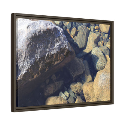 Stone Sanctuary - Unique Stretched Canvas Wall Art