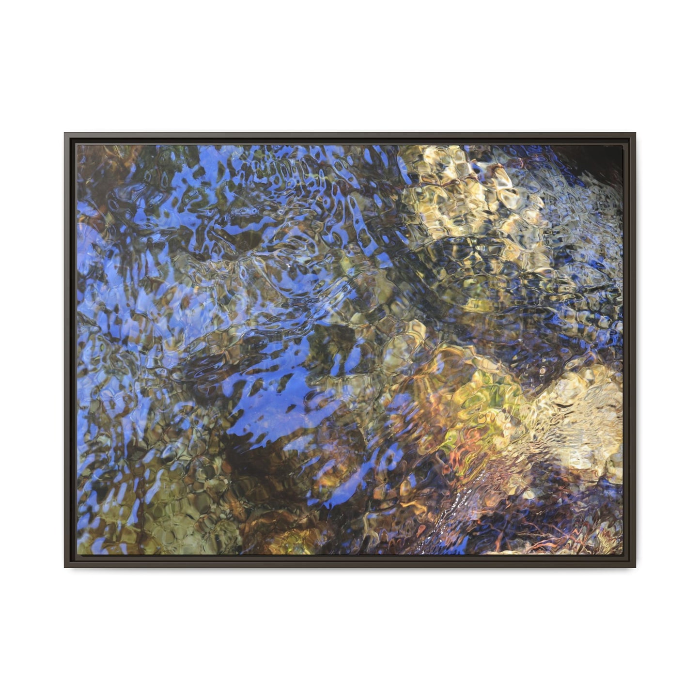 Aquatic Kaleidoscope - Unique Stretched Canvas Wall Art - Art By Earth
