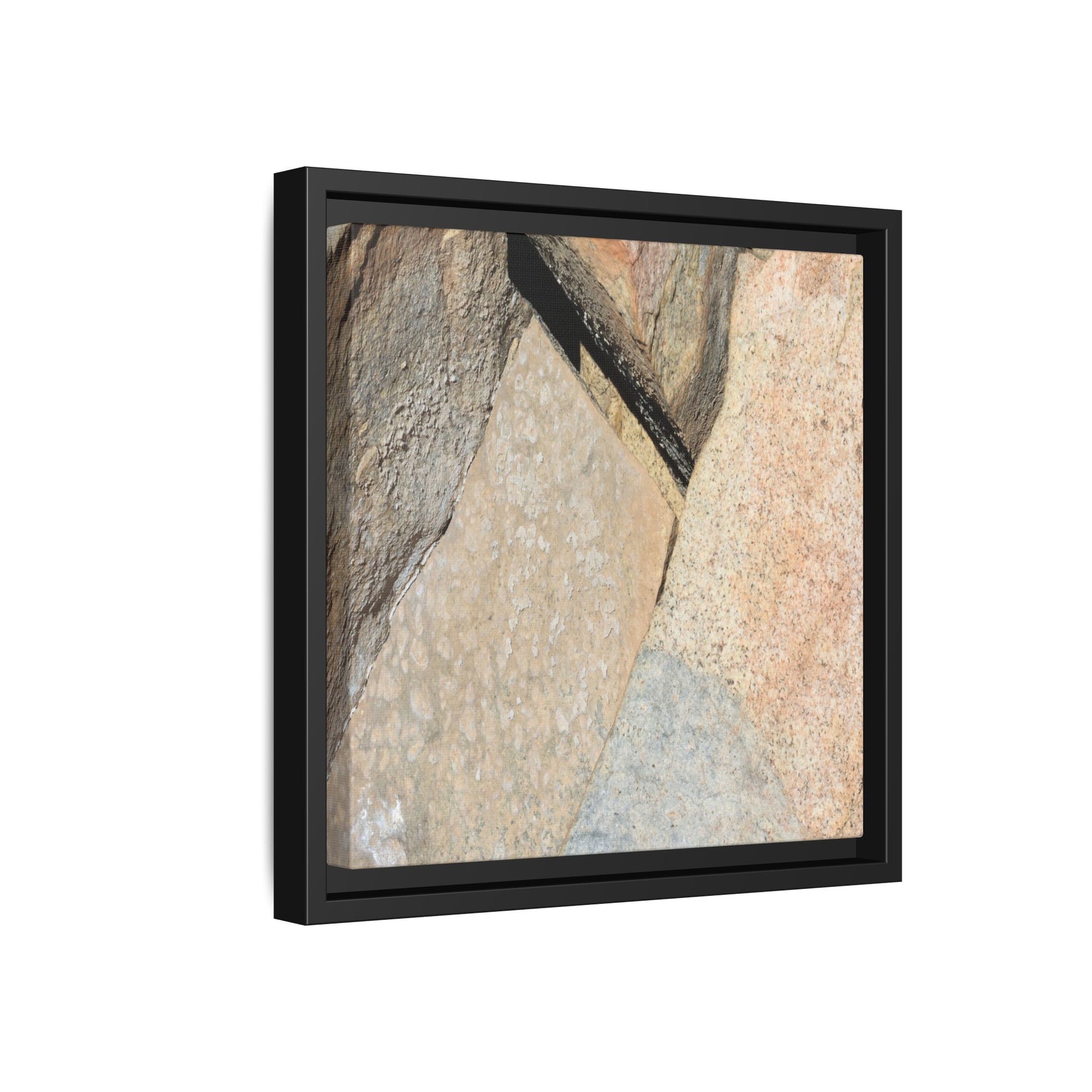 Rock Fragment - Unique Stretched Canvas Wall Art - Art By Earth