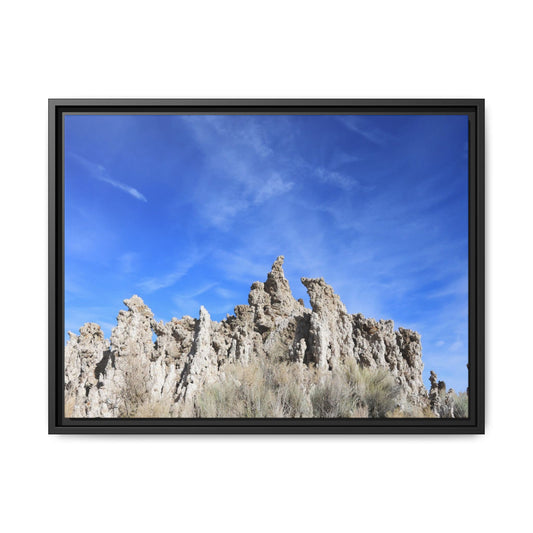 Frozen Sentinels - Unique Stretched Canvas Wall Art