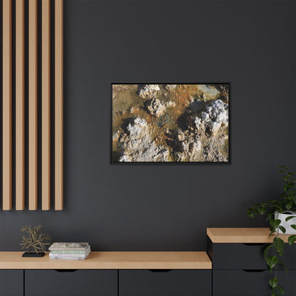 Textural Metamorphosis - Unique Stretched Canvas Wall Art