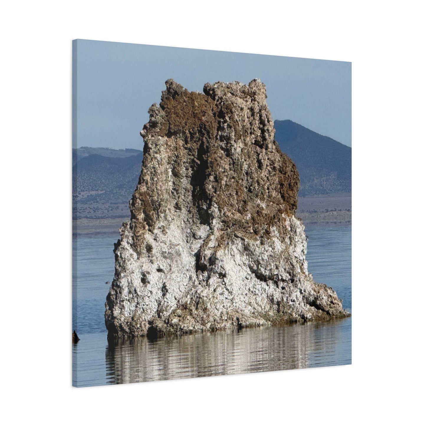 Monolith of Stillness - Unique Frameless Canvas Wall Art