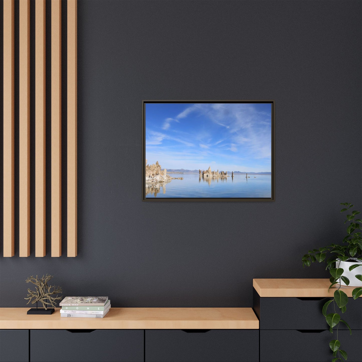 Reflections of Eternity - Unique Stretched Canvas Wall Art