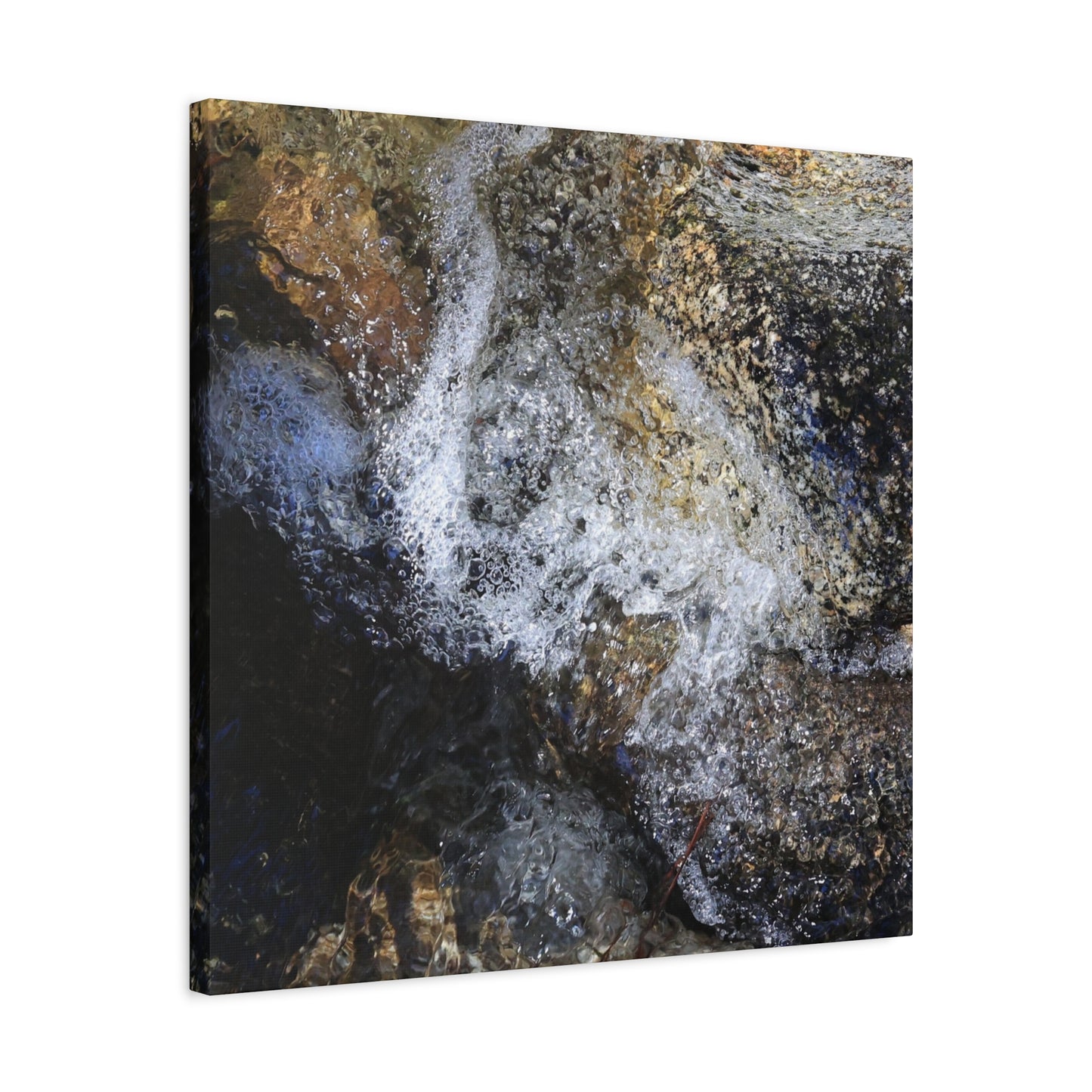 Liquid Stone - Unique Frameless Canvas Wall Art - Art By Earth