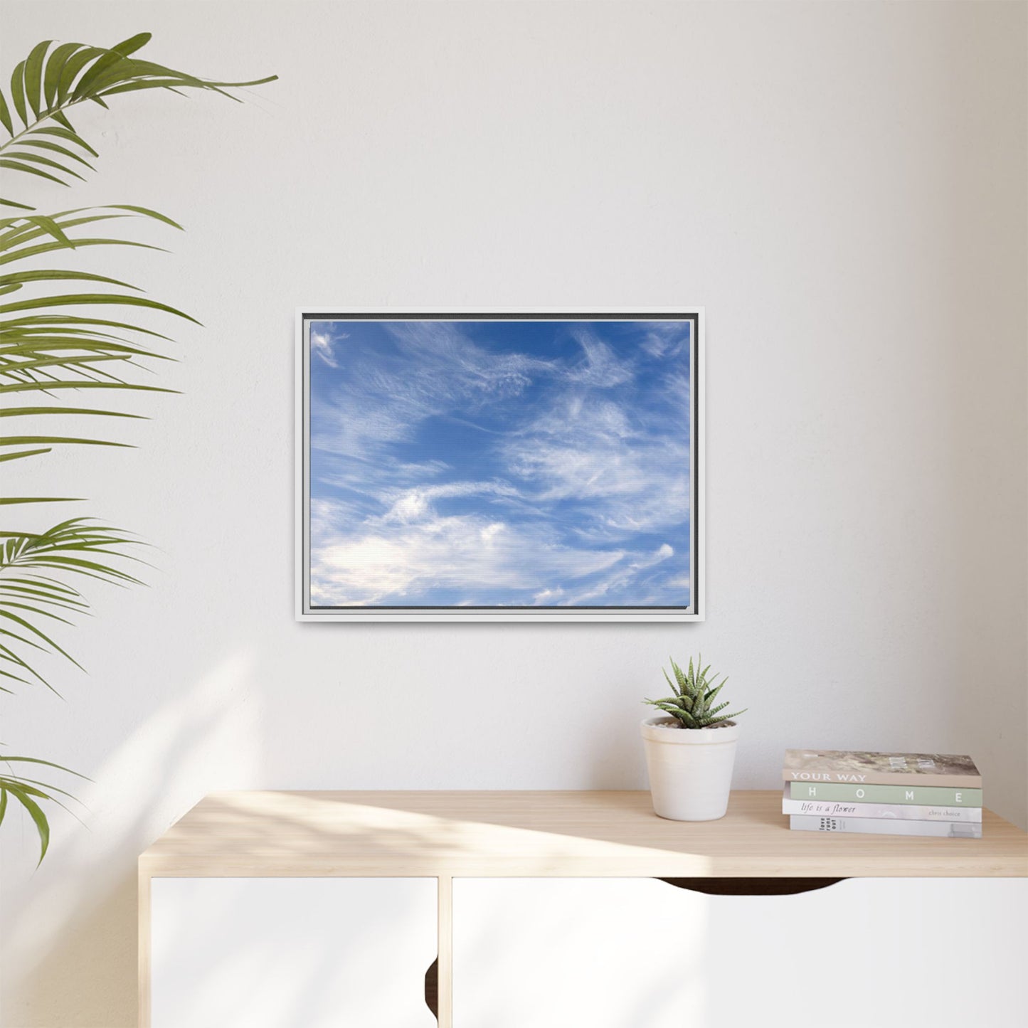 Ethereal Blue Tapestry - Unique Stretched Canvas Wall Art - Art By Earth