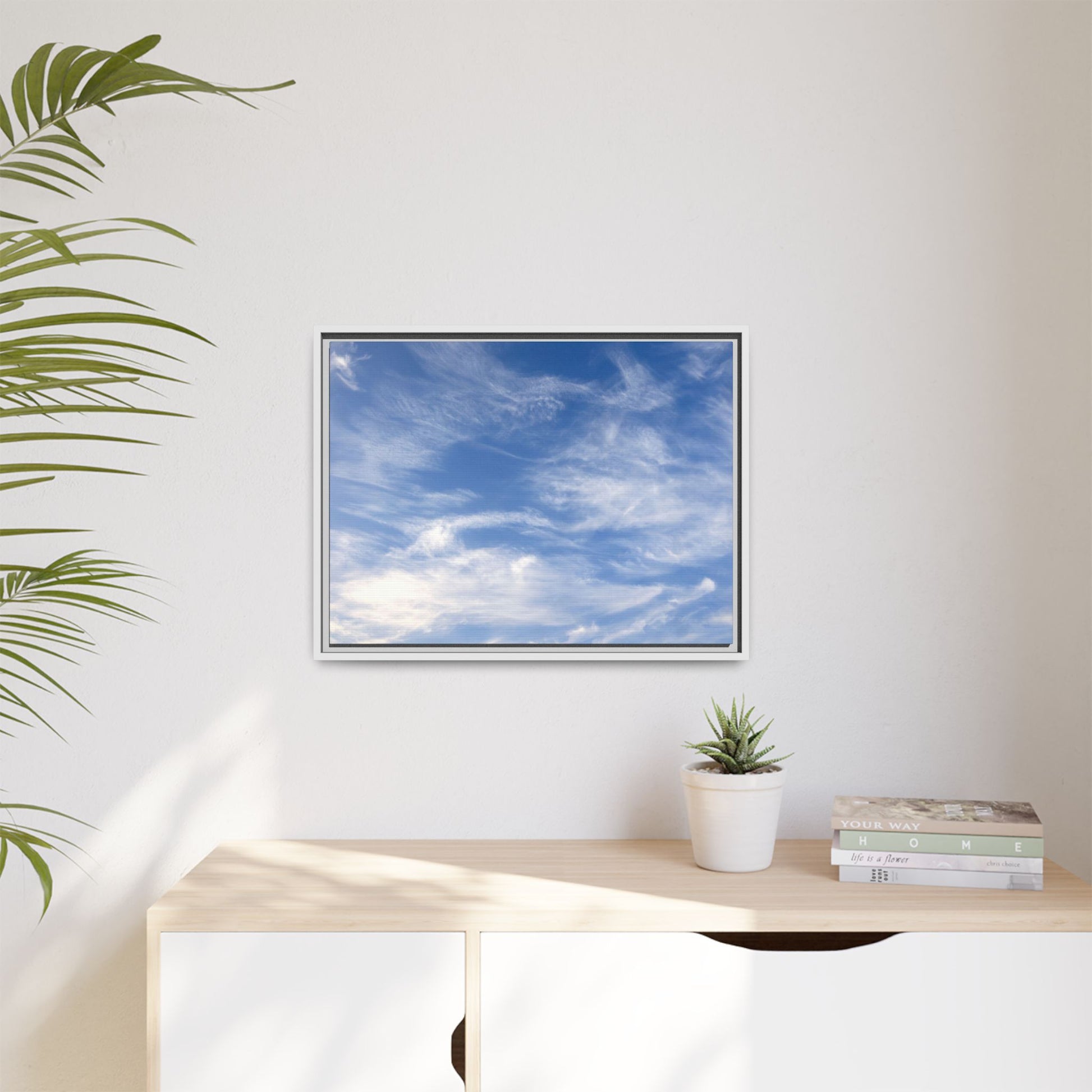 Ethereal Blue Tapestry - Unique Stretched Canvas Wall Art - Art By Earth