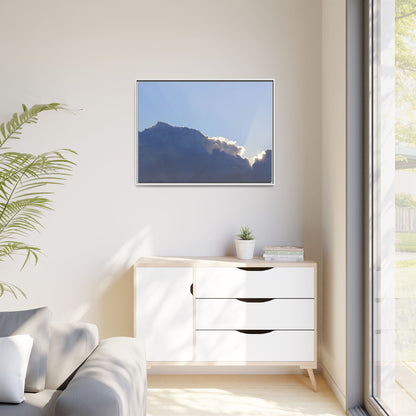 Cloud Divide - Unique Stretched Canvas Wall Art - Art By Earth