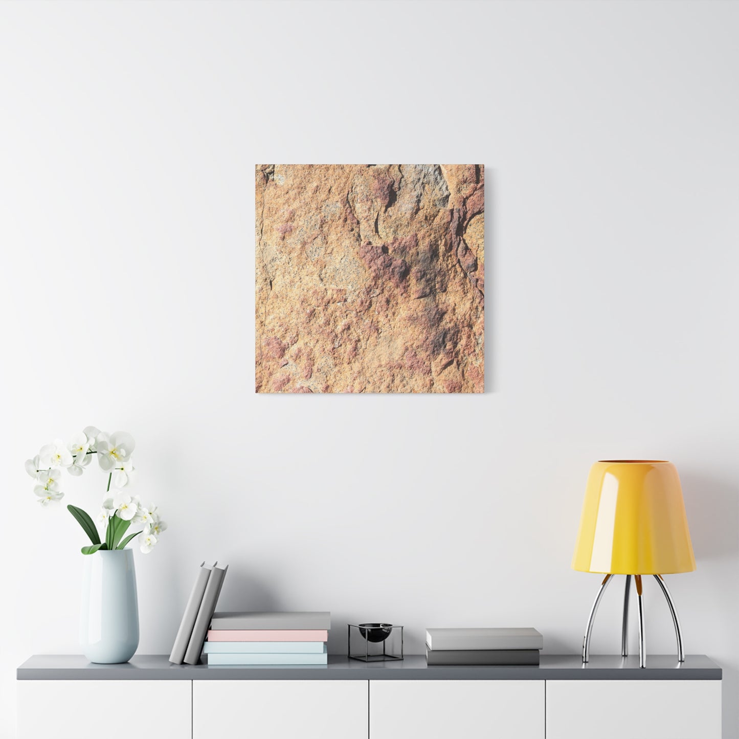 Terracotta Tears - Unique Frameless Canvas Wall Art - Art By Earth