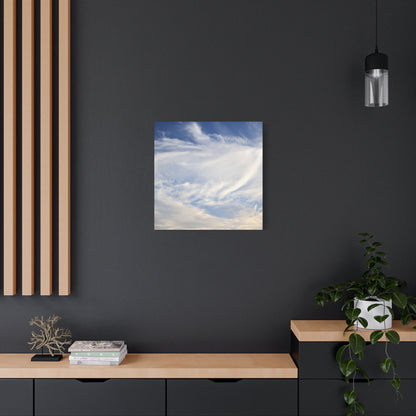 Whispers of Celestial Breath - Unique Frameless Canvas Wall Art - Art By Earth