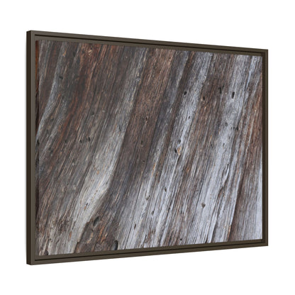 Aged Timber Texture - Unique Stretched Canvas Wall Art - Art By Earth