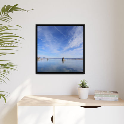 Whispers of Stillness - Unique Stretched Canvas Wall Art