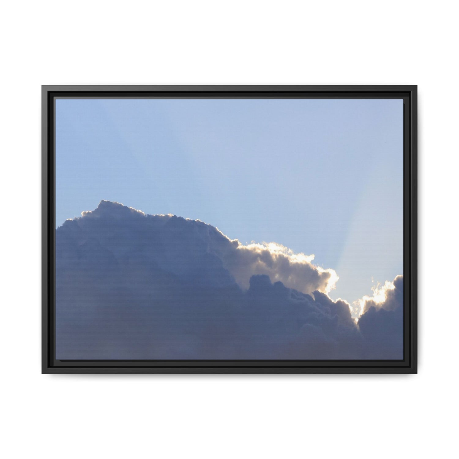 Cloud Divide - Unique Stretched Canvas Wall Art - Art By Earth