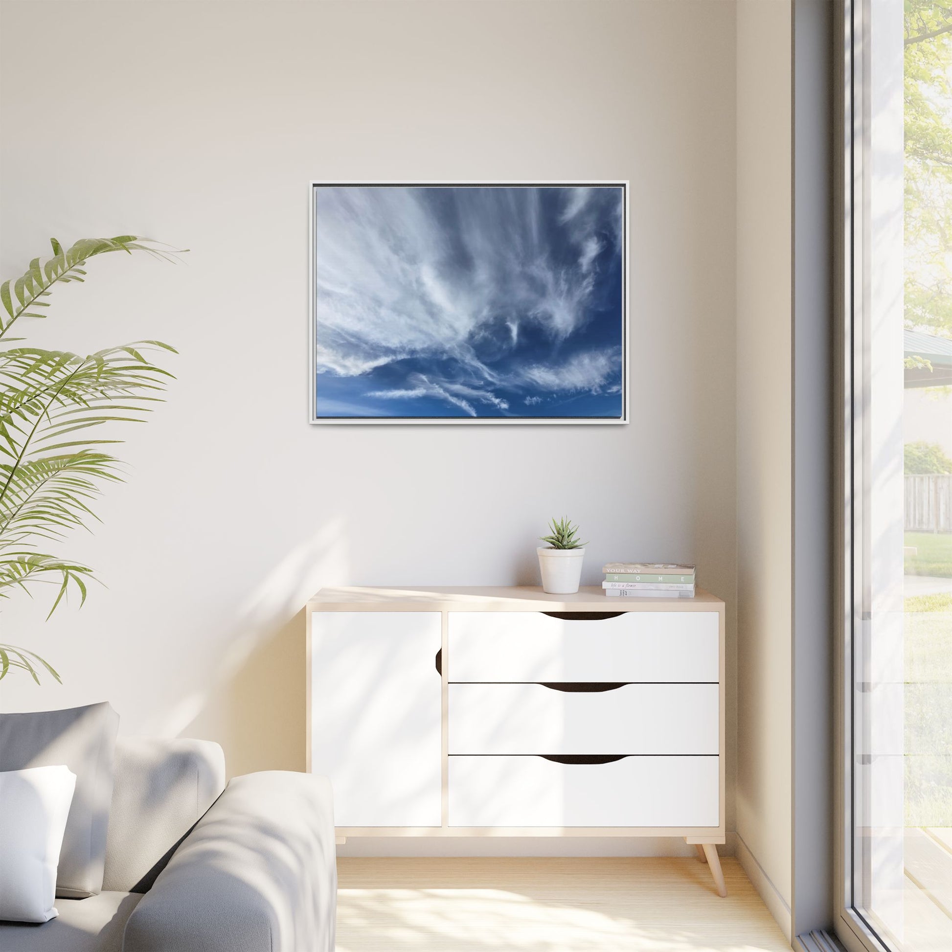 Ethereal Skies - Unique Stretched Canvas Wall Art - Art By Earth