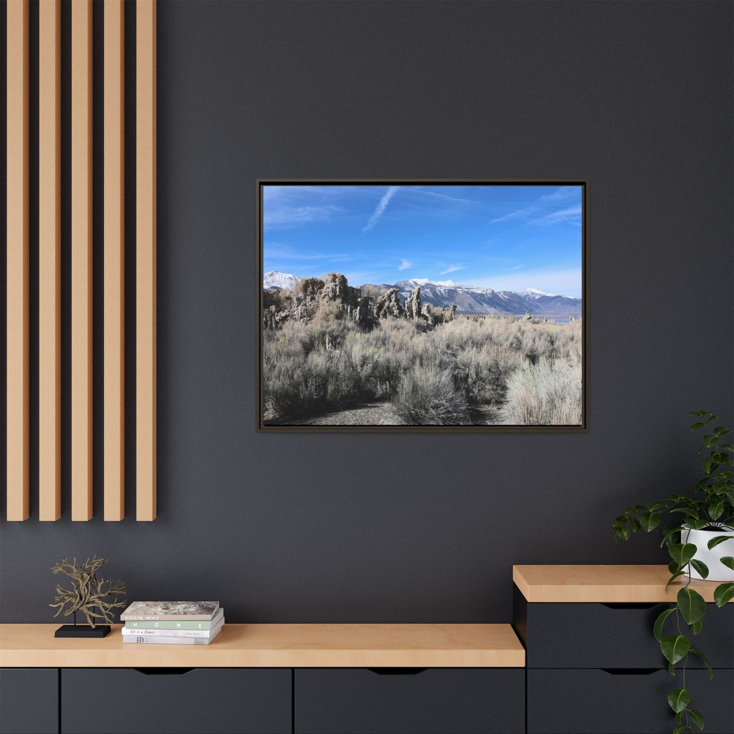 Whispers of the Sagebrush Steppe - Unique Stretched Canvas Wall Art