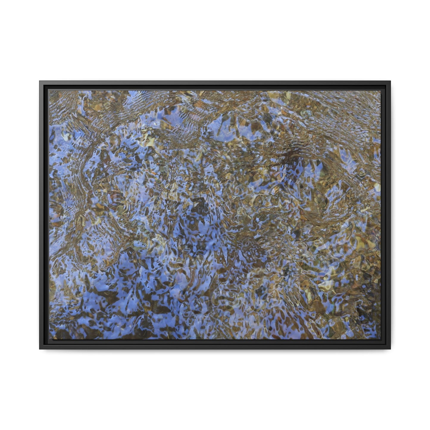 Aquatic Reflections - Unique Stretched Canvas Wall Art - Art By Earth