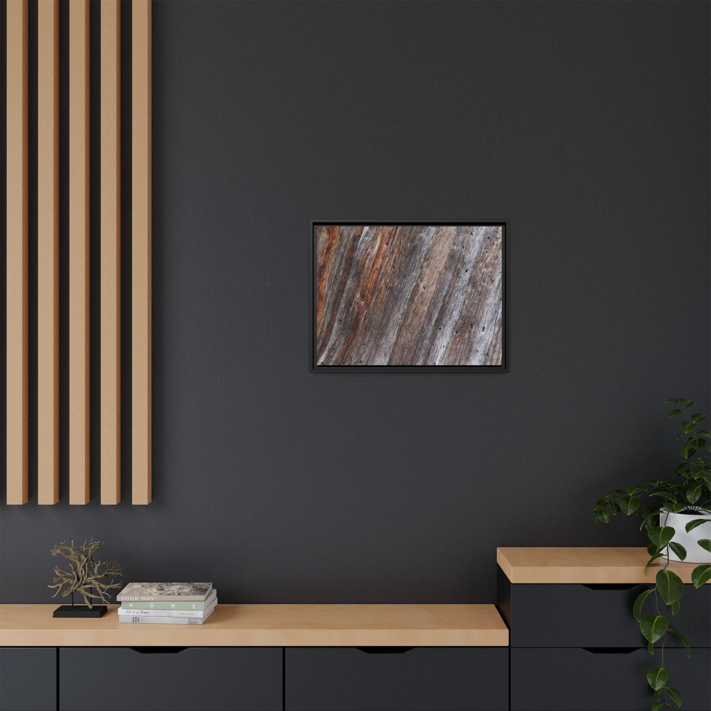Rustic Floor - Unique Stretched Canvas Wall Art - Art By Earth