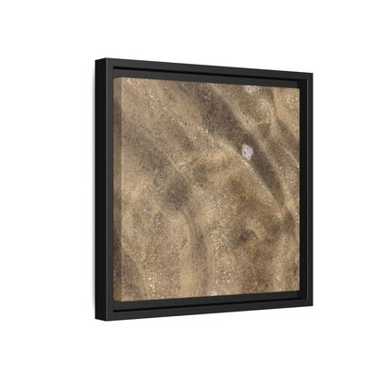 Underwater Sand Exploration - Unique Stretched Canvas Wall Art - Art By Earth
