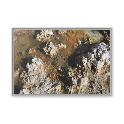 Textural Metamorphosis - Unique Stretched Canvas Wall Art