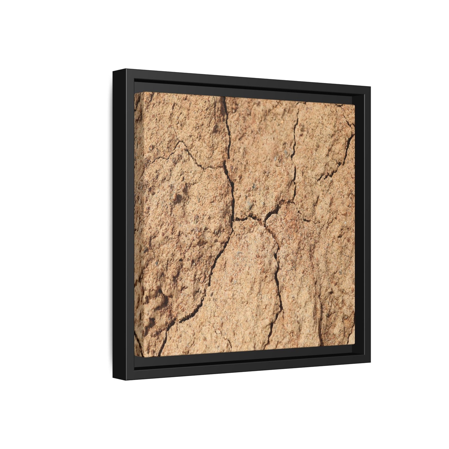 Parched Land - Unique Stretched Canvas Wall Art - Art By Earth