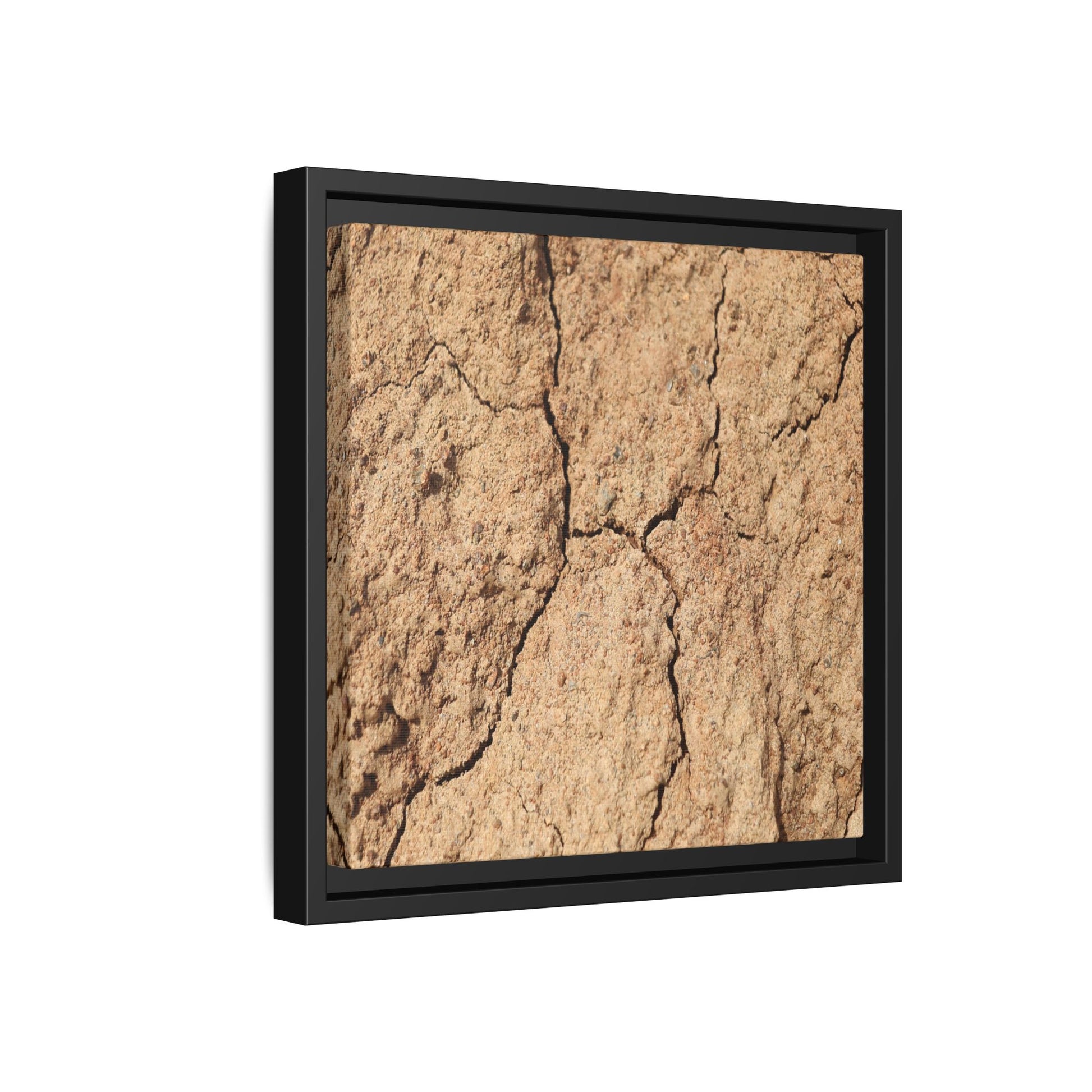 Parched Land - Unique Stretched Canvas Wall Art - Art By Earth