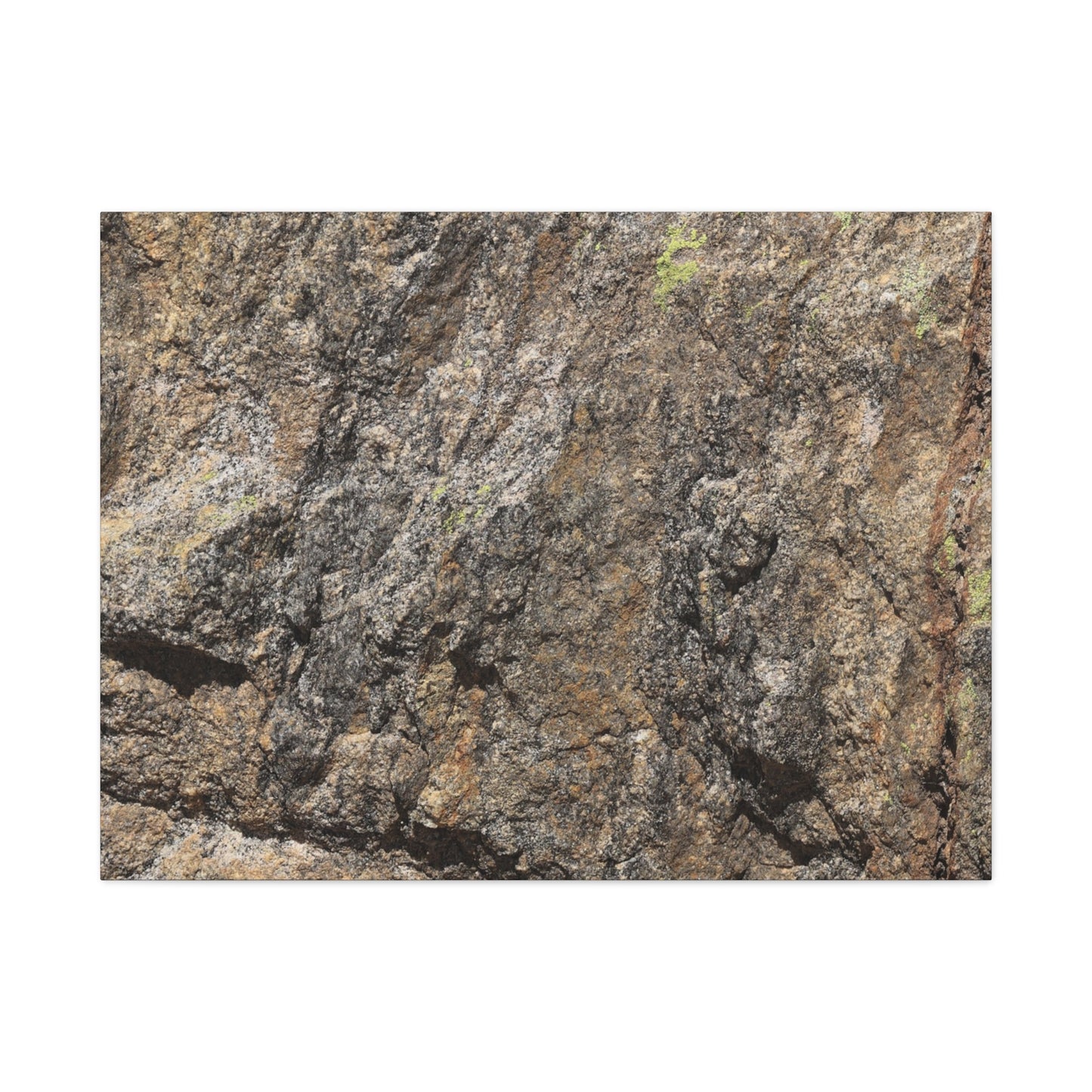 Weathered Stone Secrets - Unique Frameless Canvas Wall Art - Art By Earth