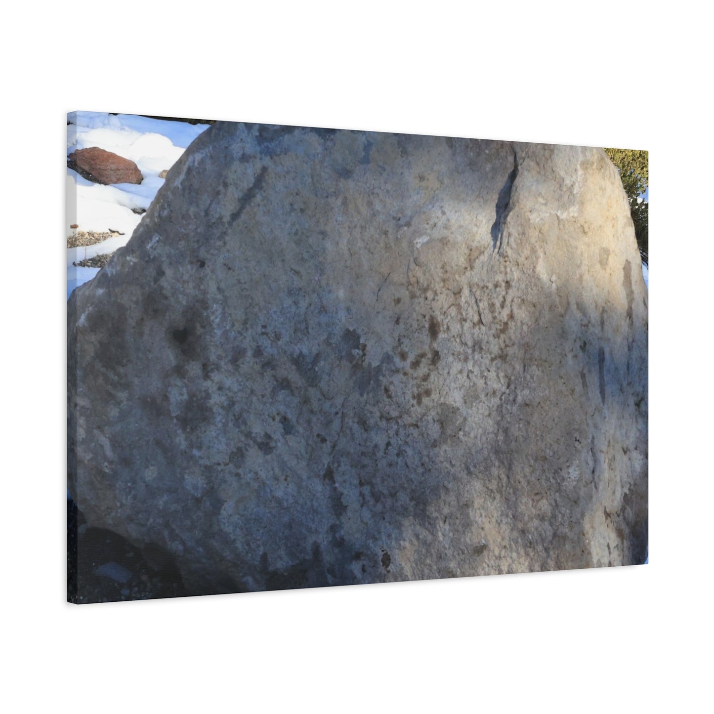 Stone of Silence - Unique Frameless Canvas Wall Art