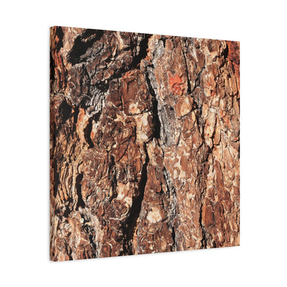 Russet Echoes - Unique Frameless Canvas Wall Art