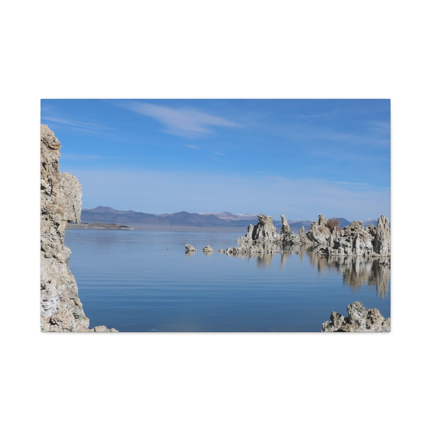 Echoes of Stone and Water - Unique Frameless Canvas Wall Art