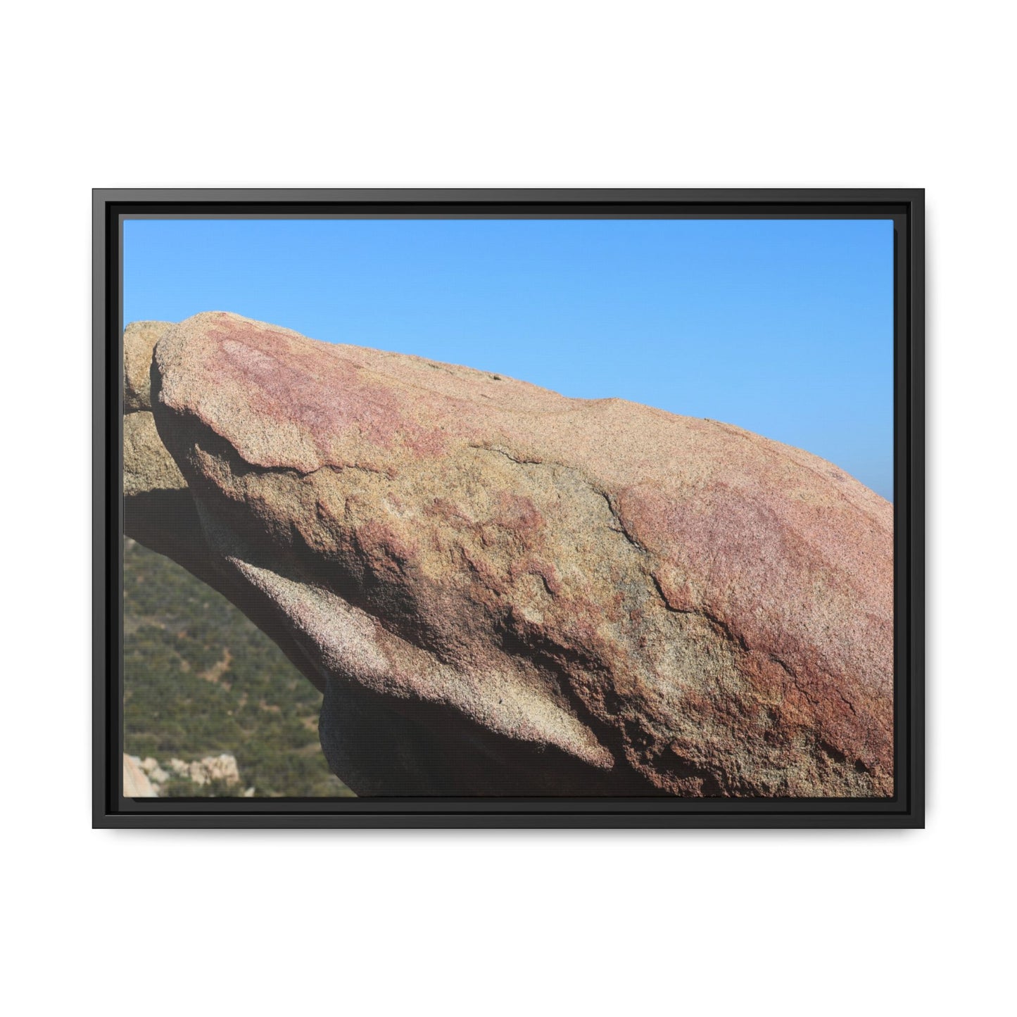 Sleeping Stone - Unique Stretched Canvas Wall Art - Art By Earth