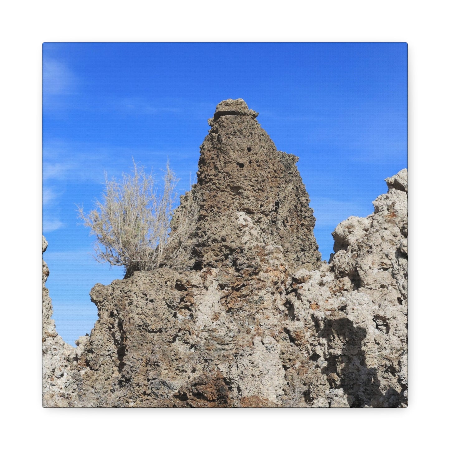Towering Sentinels of Stone - Unique Frameless Canvas Wall Art