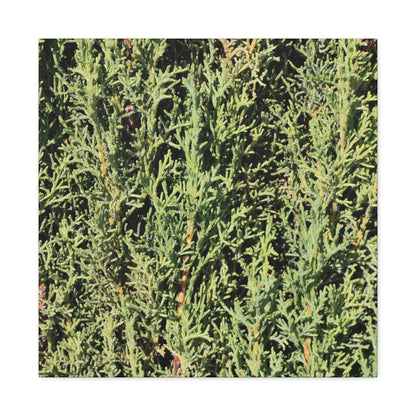 Emerald Tapestry - Unique Frameless Canvas Wall Art - Art By Earth