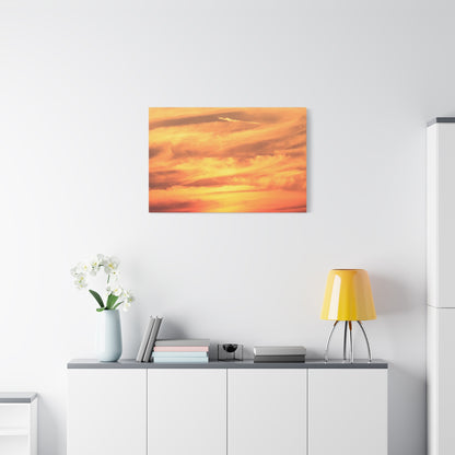 Golden Whispers - Unique Frameless Canvas Wall Art - Art By Earth