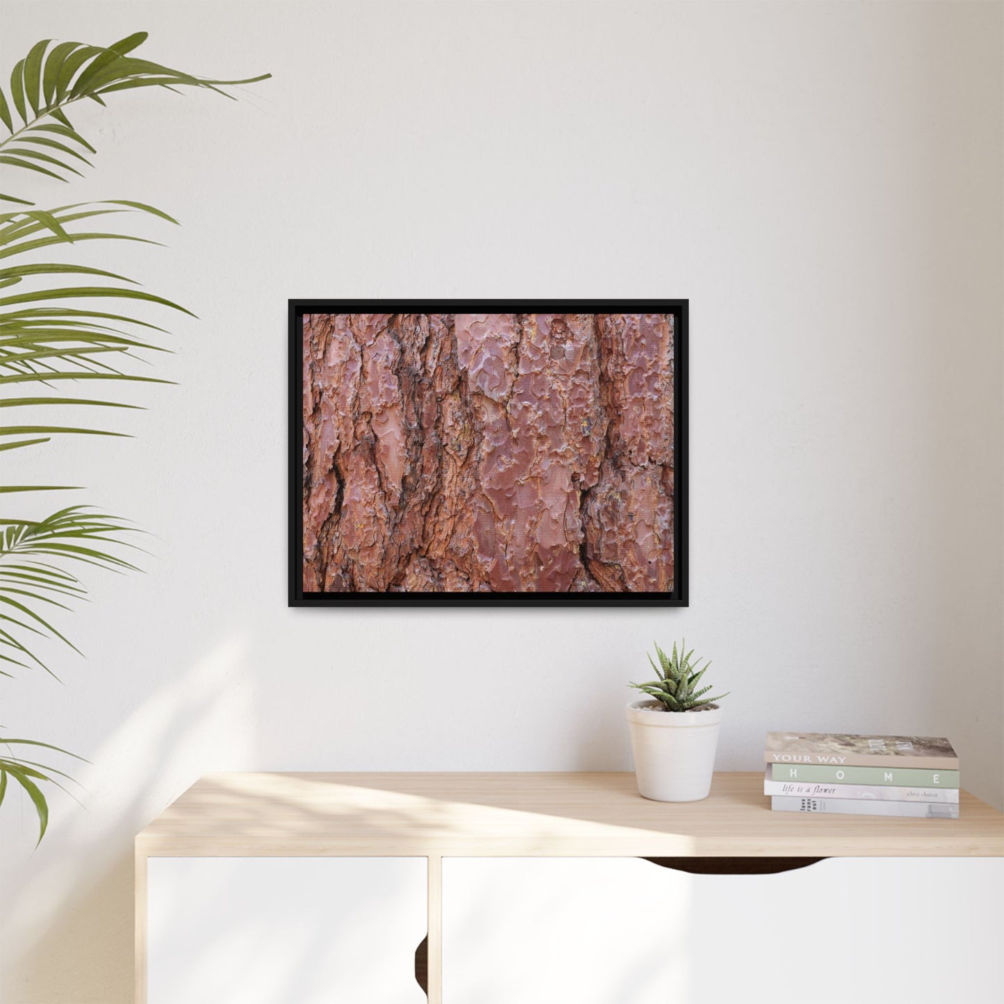 Russet Ridges - Unique Stretched Canvas Wall Art - Art By Earth