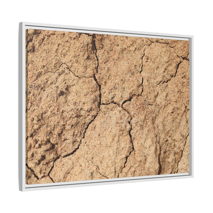 Parched Land - Unique Stretched Canvas Wall Art - Art By Earth