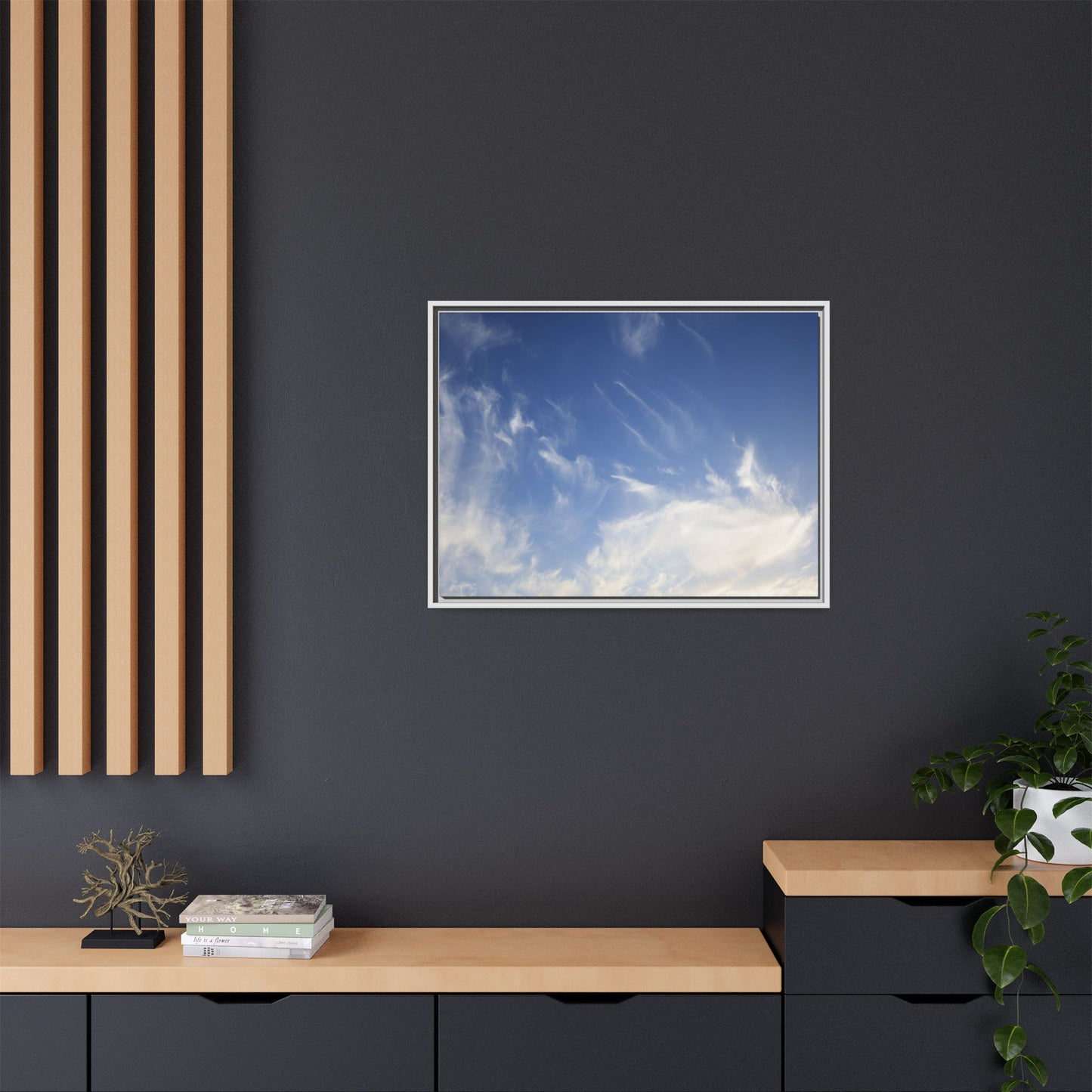 Whispers of Sky - Unique Stretched Canvas Wall Art - Art By Earth