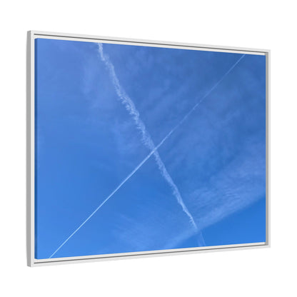 Sky Crossroads - Unique Stretched Canvas Wall Art - Art By Earth