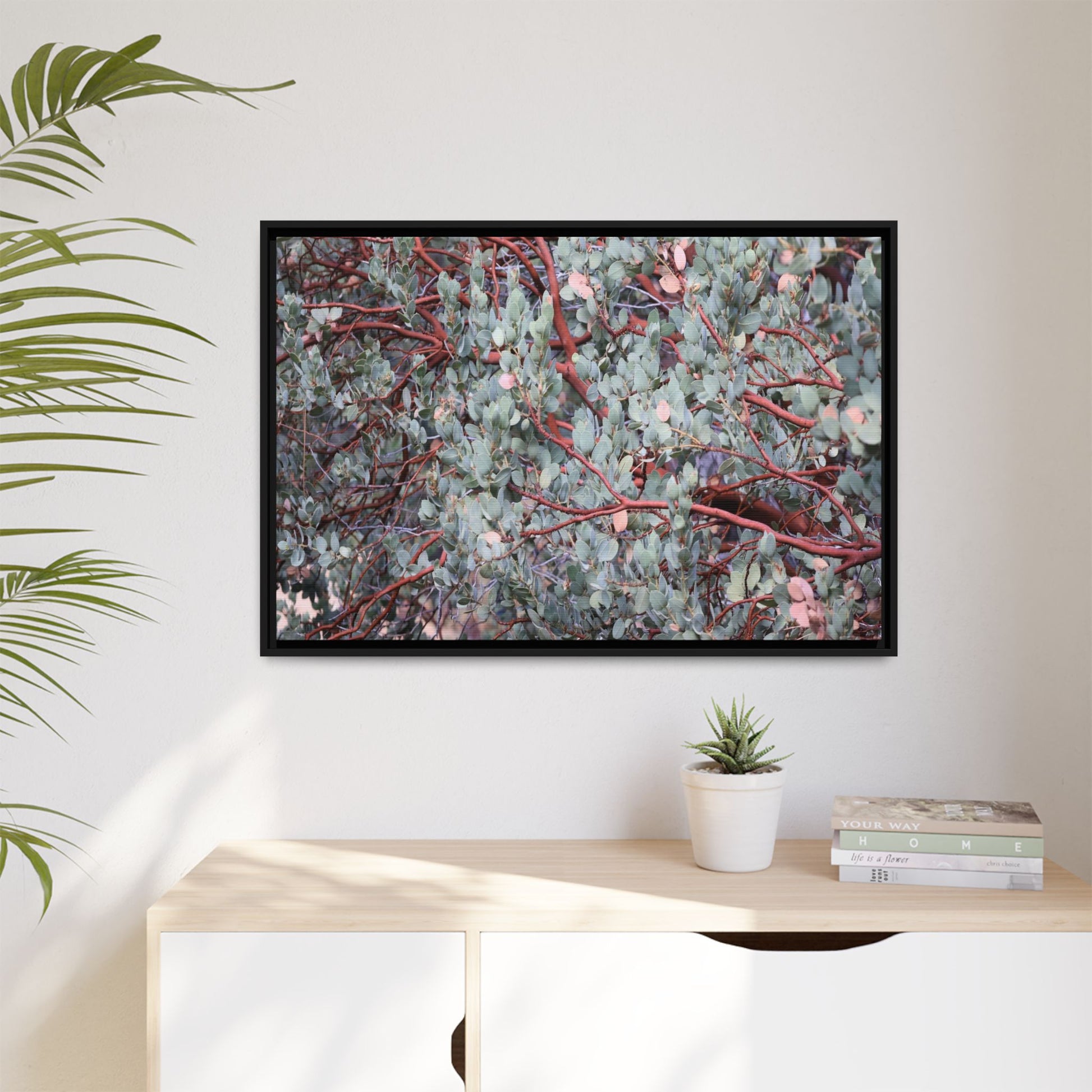 Whispers of Sage - Unique Stretched Canvas Wall Art - Art By Earth