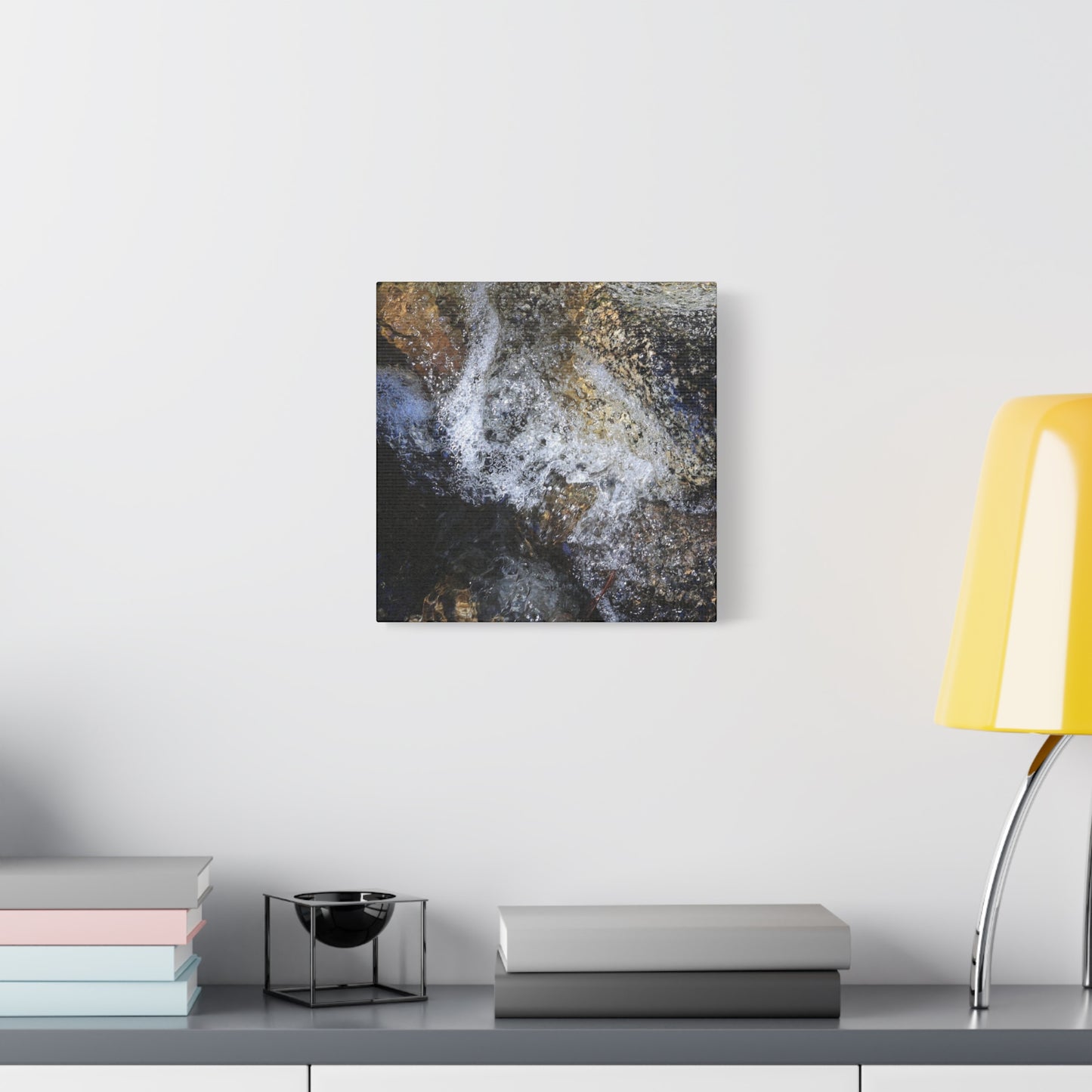 Liquid Stone - Unique Frameless Canvas Wall Art - Art By Earth