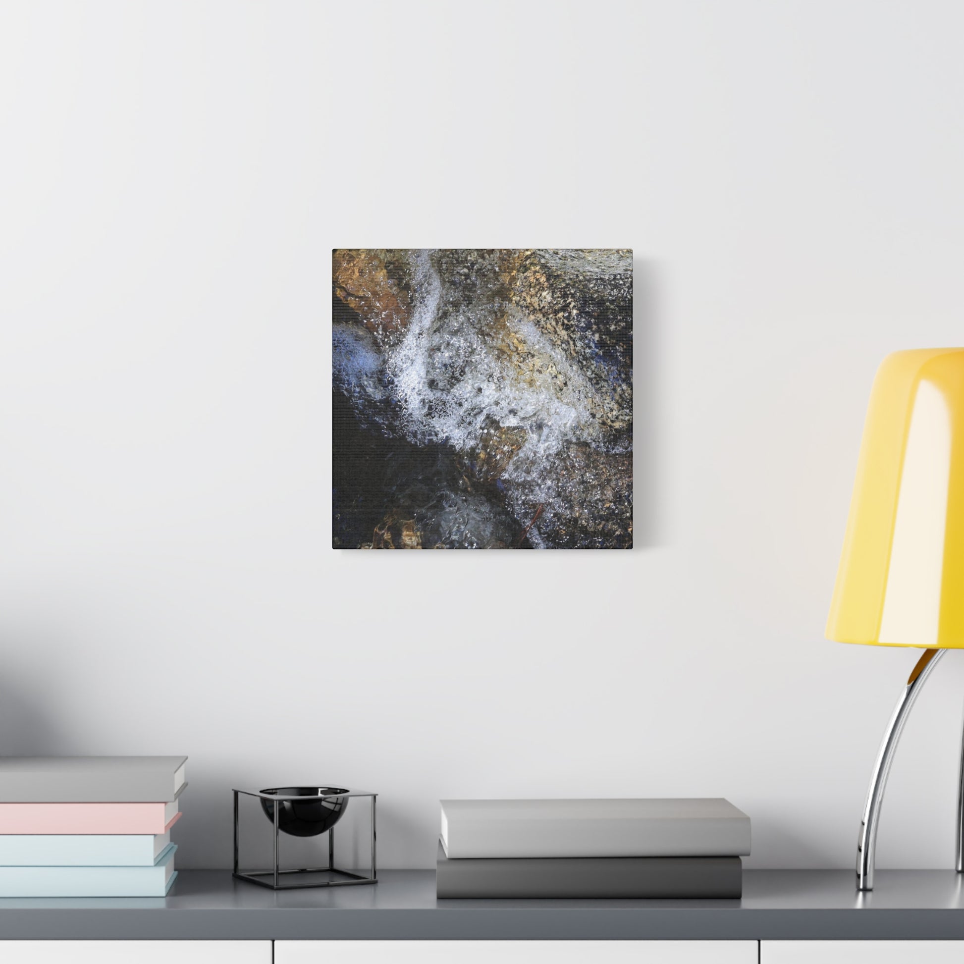 Liquid Stone - Unique Frameless Canvas Wall Art - Art By Earth