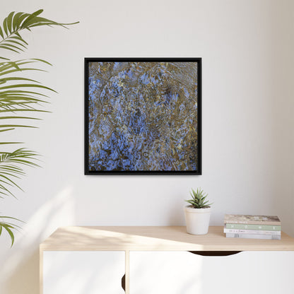 Aquatic Reflections - Unique Stretched Canvas Wall Art - Art By Earth