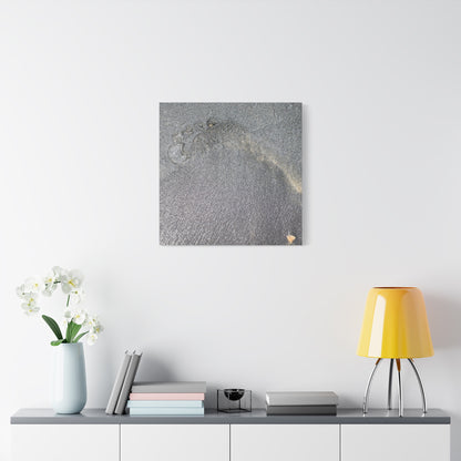 Ephemeral Whispers of Granite - Unique Frameless Canvas Wall Art - Art By Earth