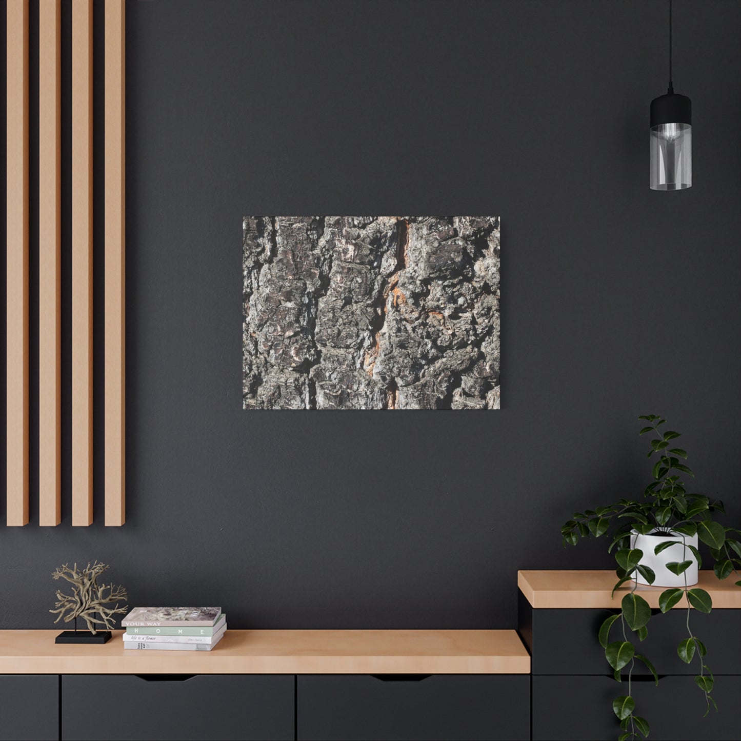 Arboreal Skin - Unique Frameless Canvas Wall Art - Art By Earth