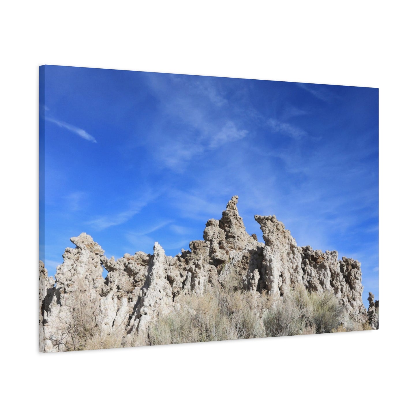 Sentinel Spires - Unique Frameless Canvas Wall Art