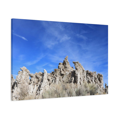 Sentinel Spires - Unique Frameless Canvas Wall Art
