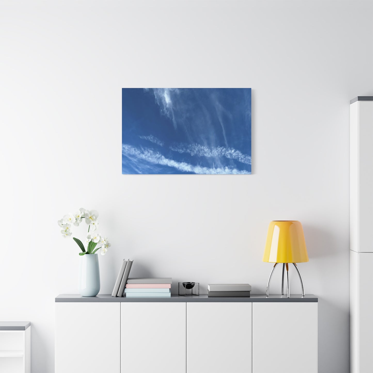 Sky's Poetry - Unique Frameless Canvas Wall Art - Art By Earth